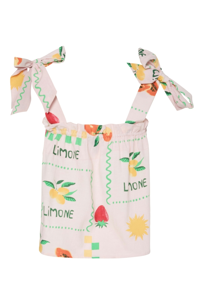 PCLIMONE STRAP TOP WVN KCA 17159844 BALLERINA